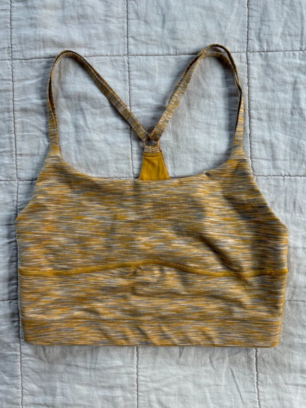 Outdoor Voices Flow Crop Top in Sunset